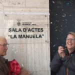 Riudellots homenatja a Manuela Fernández